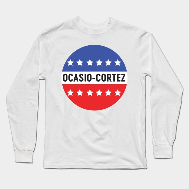 Elect Ocasio-Cortez Long Sleeve T-Shirt by Blister